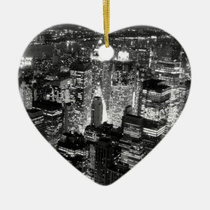Manhattan New York City Keramikornament