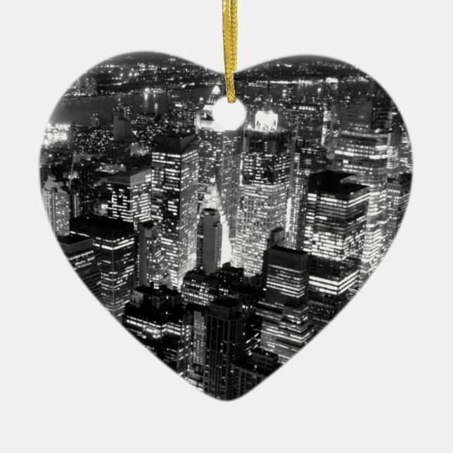 Manhattan New York City Keramikornament (Vorne)