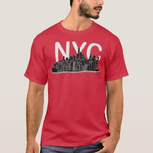 Manhattan New York City Light T-Shirt