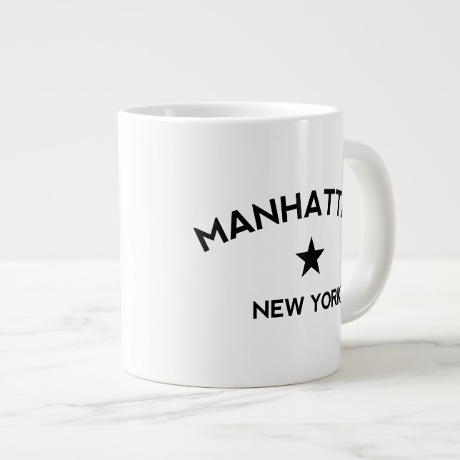 Manhattan New York Jumbo-Tasse (Vorderseite Rechts)