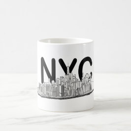Manhattan New York Skyline Kaffeetasse