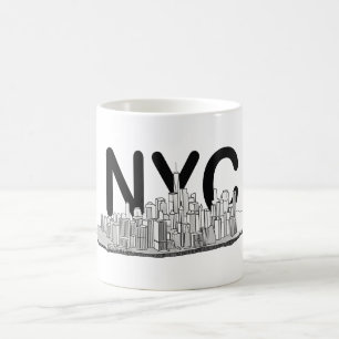 Manhattan New York Skyline Kaffeetasse