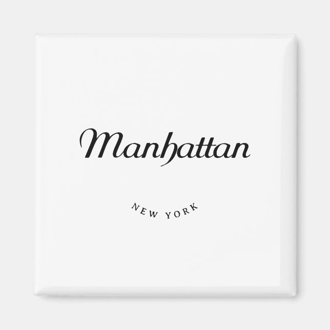 Manhattan NY Magnet (Vorne)