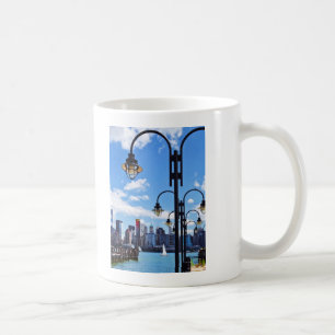 Manhattan, NY - Skyline vom Liberty State Park Tasse