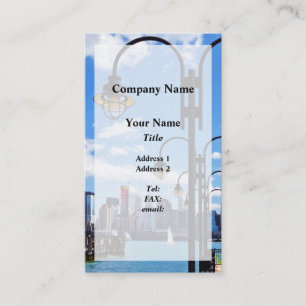 Manhattan NY - Skyline vom Liberty State Park Visitenkarte