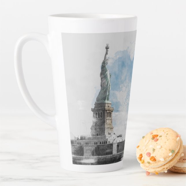 Manhattan Nyc Liberty Statue Milchtasse (Beispiel)