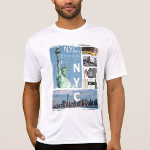 Manhattan Nyc New York City Liberty Statue Ny T-Shirt