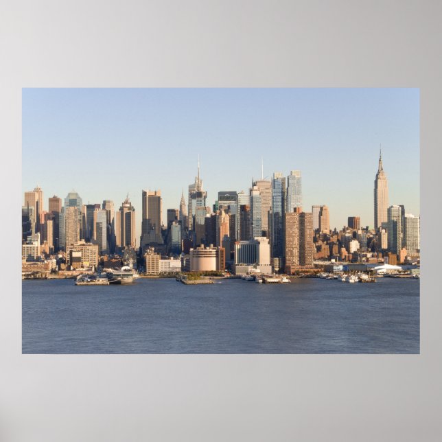 Manhattan On the Hudson Poster (Vorne)