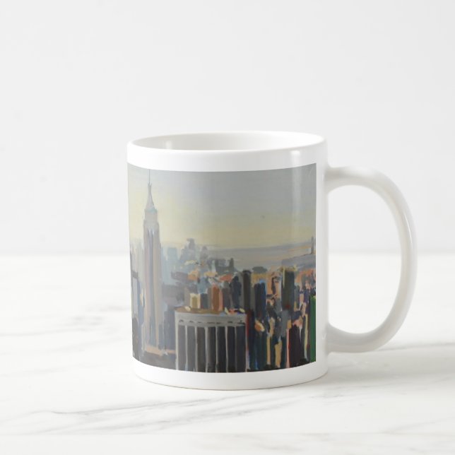 Manhattan-Panorama 2012 Kaffeetasse (Rechts)