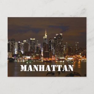 Manhattan-Postkarte Postkarte