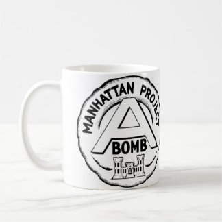 Manhattan Project Abzeichen Kaffeetasse