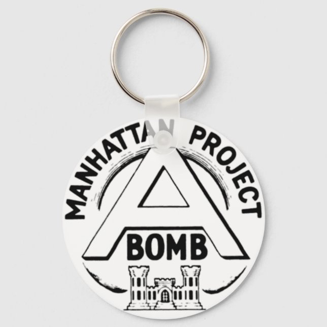 Manhattan Project Abzeichen Schlüsselanhänger (Vorderseite)