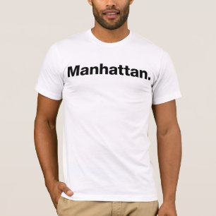 Manhattan (Schwarzes) T-Shirt