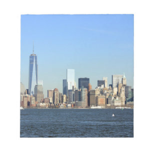 Manhattan Skyline New York City Notizblock