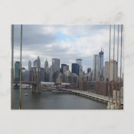 Manhattan Skyline New York Postkarte