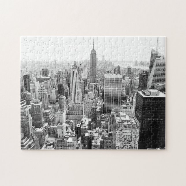 Manhattan Skyline, New York Puzzle (Horizontal)