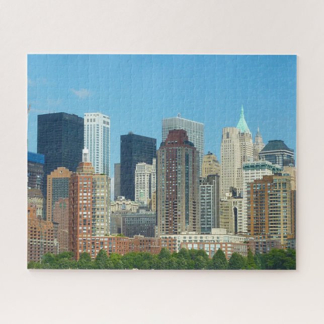 Manhattan Skyline New York. Puzzle (Horizontal)