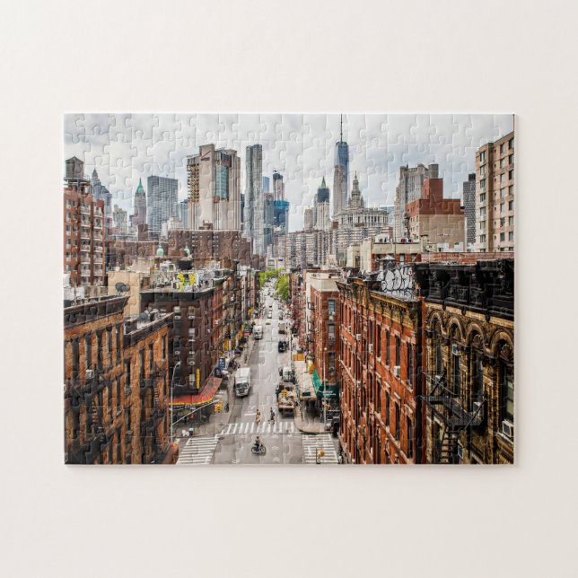 Manhattan Skyline New York. Puzzle (Horizontal)