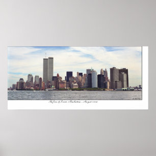 Manhattan Skyline Poster
