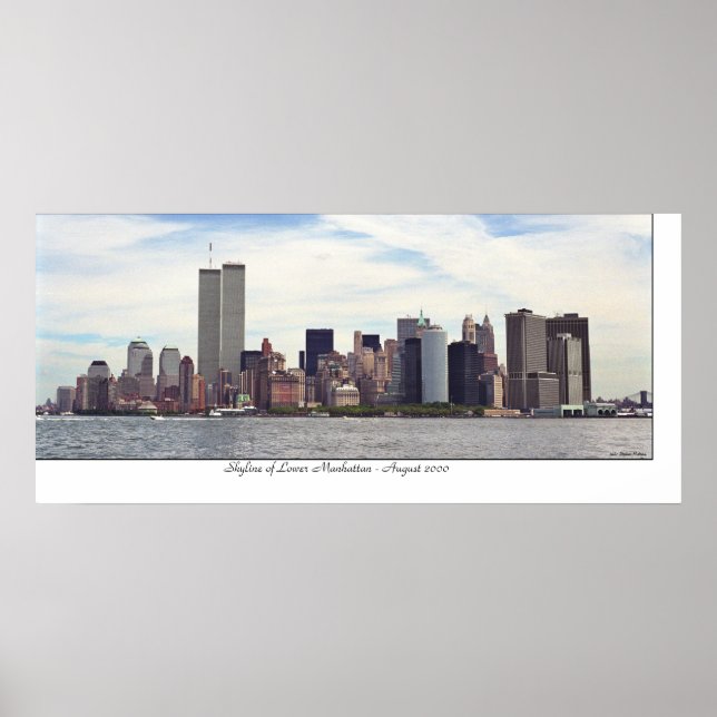 Manhattan Skyline Poster (Vorne)