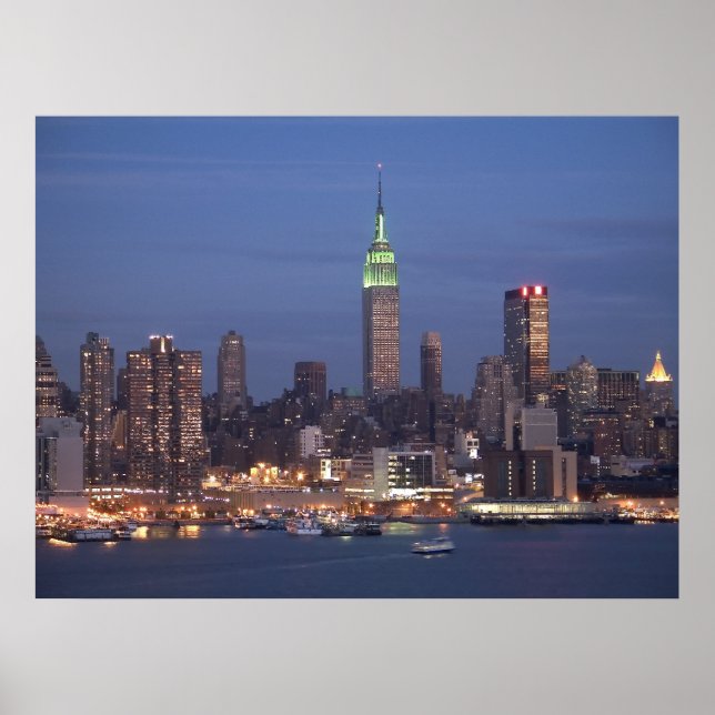 Manhattan Skyline Poster (Vorne)