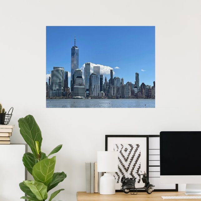 Manhattan Skyline Poster (Heimbüro)