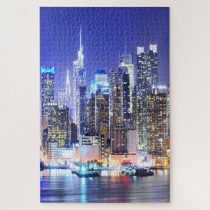 Manhattan Skyline Puzzle