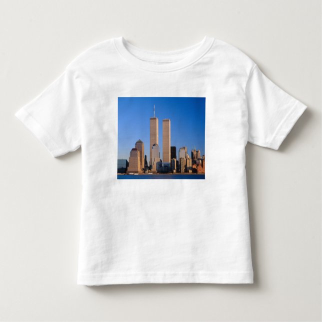 Manhattan Skyline und Hudson River, New York, 2 Kleinkind T-shirt (Vorderseite)