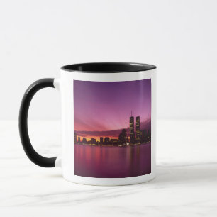 Manhattan Skyline und Hudson River, New York, Tasse