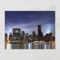 Manhattan Skyline View From East River, NYC