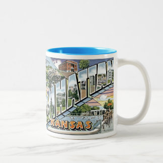 Manhattan-Tasse Zweifarbige Tasse
