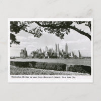 Manhattan von Governor's Island, New York City Vi