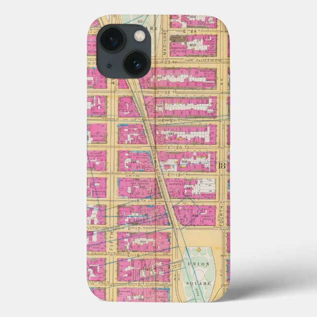 Manhatten, New York 12 Case-Mate iPhone Hülle (Rückseite)