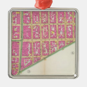 Manhatten, New York 20 Silbernes Ornament