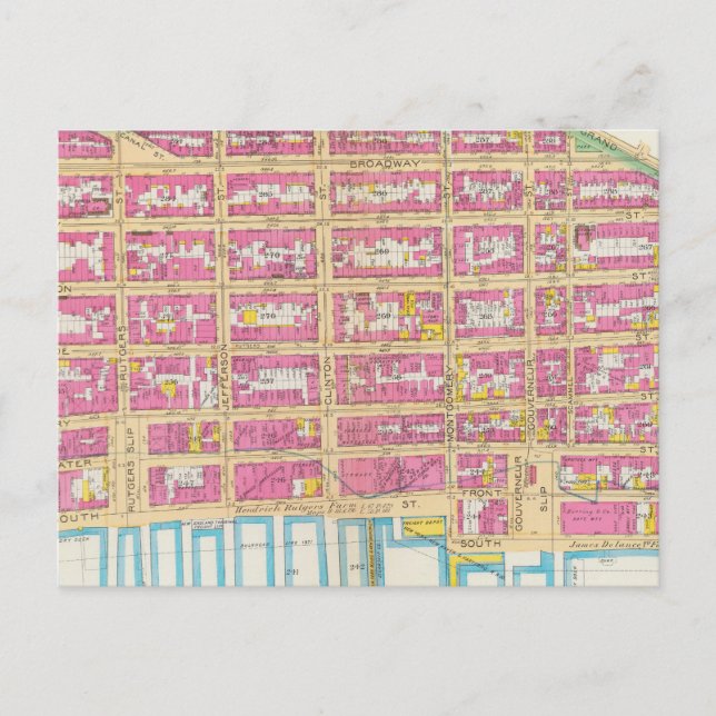 Manhatten, New York 22 Postkarte (Vorderseite)