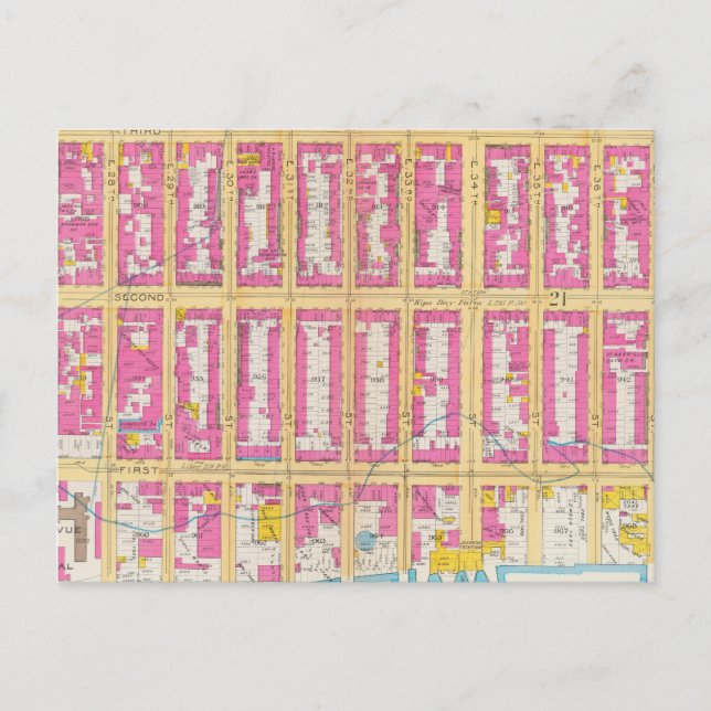 Manhatten, New York 24 Postkarte (Vorderseite)