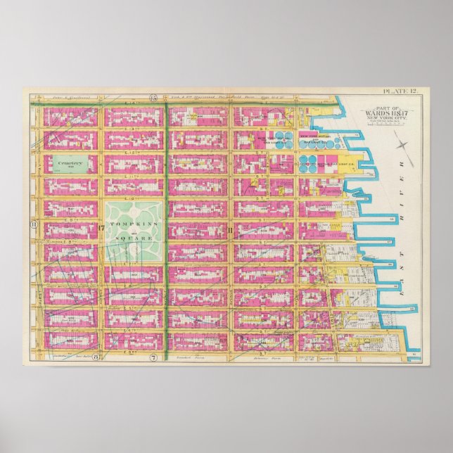 Manhatten, New York 2 Poster (Vorne)