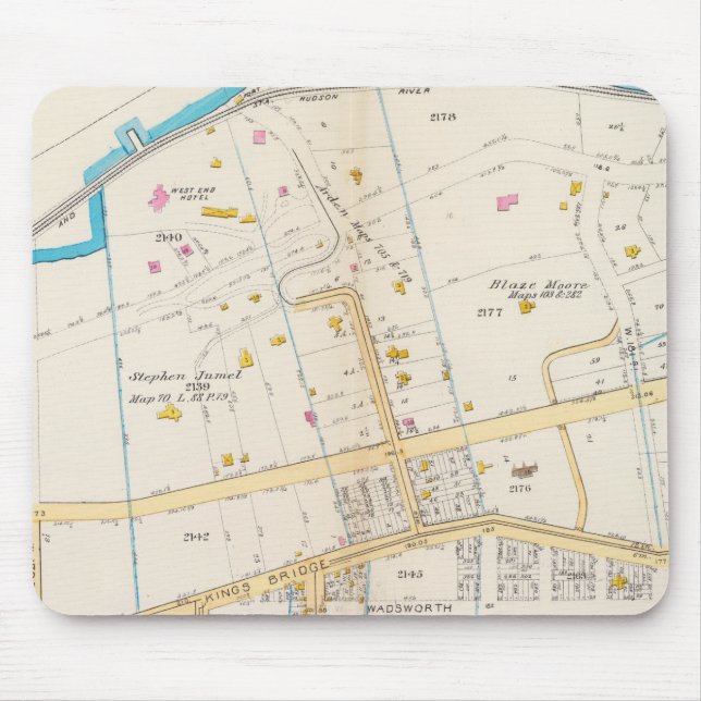 Manhatten, New York 5 Mousepad (Vorne)