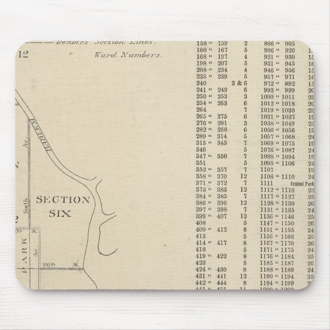 Manhatten, New York Mousepad (Vorne)