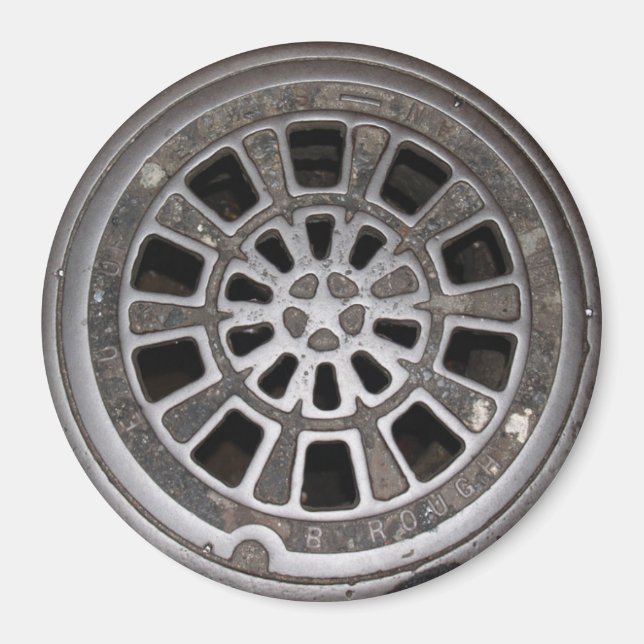 Manhole Cover Magnet (Vorne)
