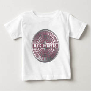 Manhole Covers Bronx Baby T-shirt