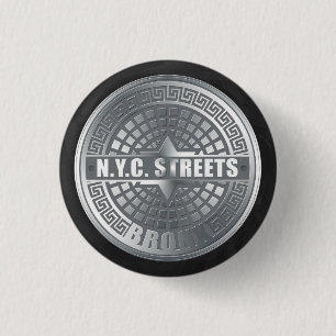 Manhole Covers Bronx Button
