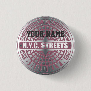 Manhole Covers Brooklyn Button
