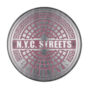 Manhole Covers Brooklyn Schneidebrett