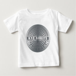Manhole Covers Manhattan Baby T-shirt