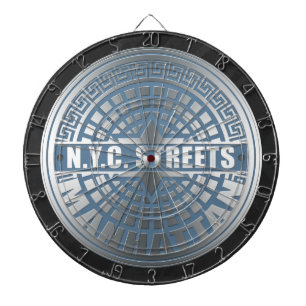 Manhole Covers Manhattan Dartscheibe