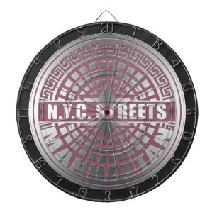 Manhole Covers Manhattan Dartscheibe