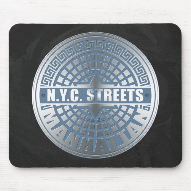 Manhole Covers Manhattan Mousepad (Vorne)