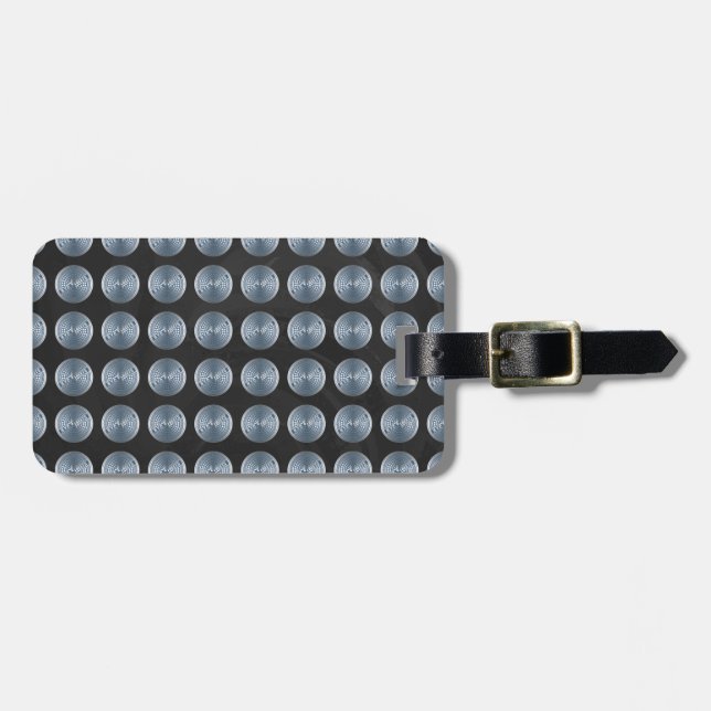 Manhole Covers NYC Gepäckanhänger (Vorderseite horizontal)