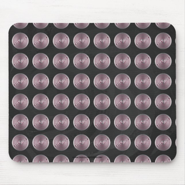 Manhole Covers NYC Mousepad (Vorne)